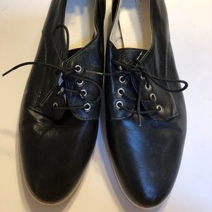 Black Calvin Klein dress shoes